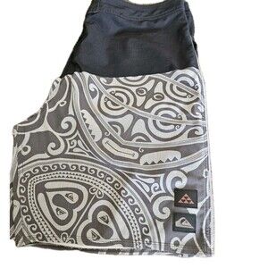 Quiksilver Surf Surfsilk Board Shorts Men's Size 40 Black